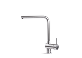 Vema Tiber Steel rubinetto cucina canna a girevole V19022